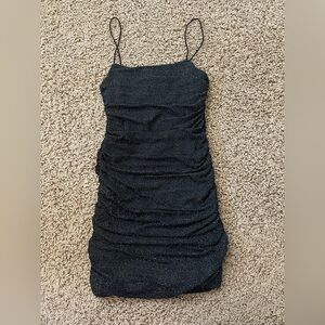 Princess Polly Black sparkly tight dress